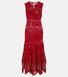 Erdem Cotton crochet minidress
