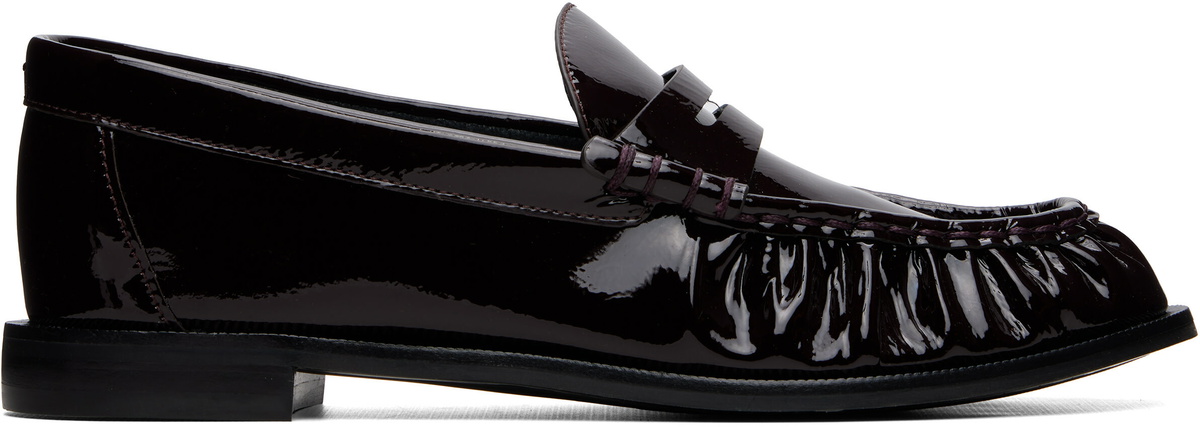 rag & bone Brown Lexi Leather Loafers