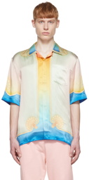 Casablanca Multicolor Silk Nouveaux Shirt