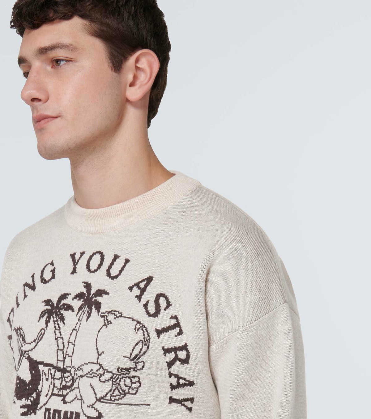 Alanui Tour Guides wool-blend sweater