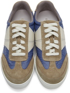 Dries Van Noten Blue & Grey Lace-Up Sneakers