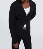 Tom Ford Ribbed-knit cashmere cardigan