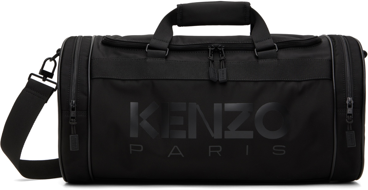 Kenzo Black Kenzo Paris 'KENZO 48' Duffle Bag Kenzo