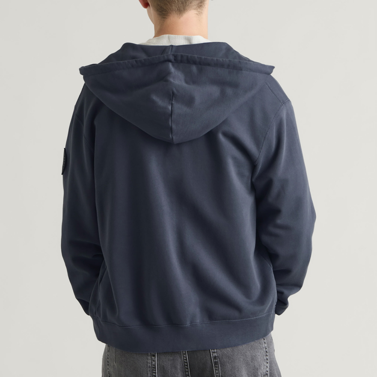 Canada Goose Men's Loon Full Zip Black Disc in Dusk Blue
