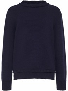 MAISON MARGIELA - Wool Blend Shetland Knit Sweater