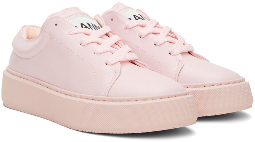 GANNI Pink Sporty Sneakers