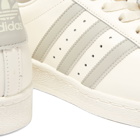 Adidas Men's Superstar 82 Sneakers in White/Metal Grey