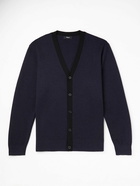 Theory - Merino Wool-Blend Cardigan - Blue