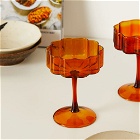 Fazeek Wave Coupe - Set of 2 in Amber