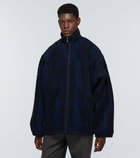 Balenciaga - Checked wool jacket