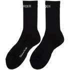 Undercover Black Order Disorder Socks