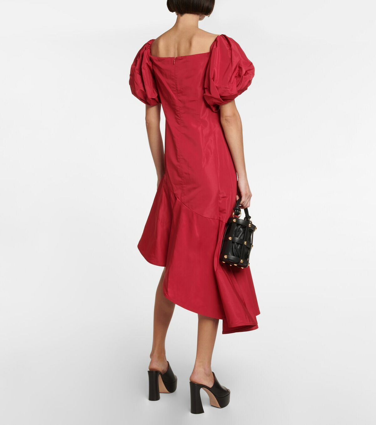 Polo Ralph Lauren - Ruffled taffeta midi dress Polo Ralph Lauren