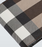 Burberry - Checked bifold wallet