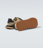 Dolce&Gabbana DG suede-trimmed sneakers