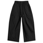 FrizmWORKS Men's Nylon Cargo Balloon Pants in Black