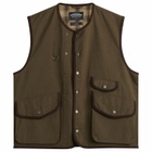 FrizmWORKS Men's Heritage Hunting Vest in Olive
