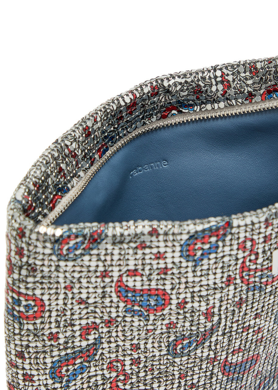 Rabanne Paisley Pouchette - Cream - One Size
