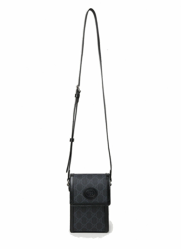 Photo: GG Retro Mini Shoulder Bag in Black