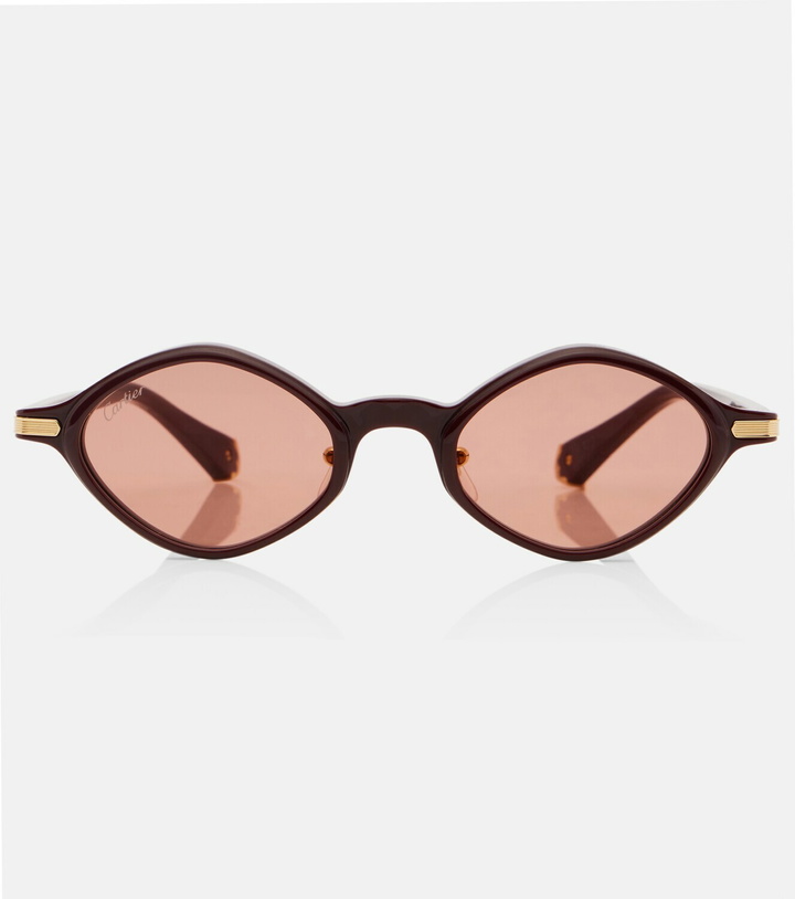 Photo: Cartier Eyewear Collection Signature C oval sunglasses