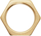 VETEMENTS Gold Nut Ring