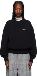 Meryll Rogge Black Oversized Sweatshirt