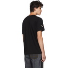 Comme des Garcons Homme Deux Black Eyelet T-Shirt