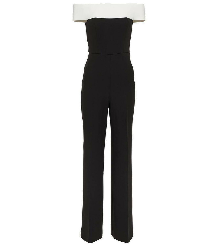 Photo: Roland Mouret Off-shoulder crêpe jumpsuit