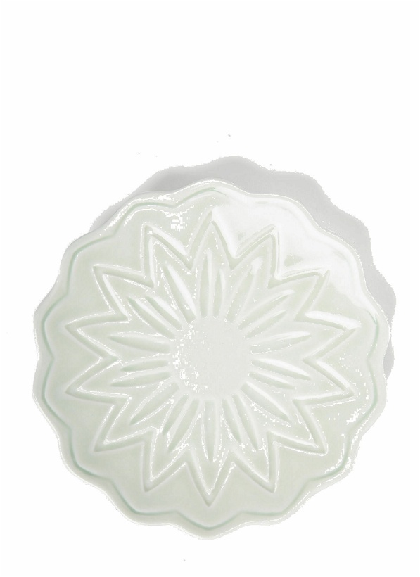 Photo: Flower Plate in Green