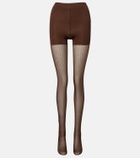 Wolford Control polka-dot sheer tights