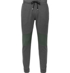 On - Slim-Fit Tapered Panelled Tech-Jersey Sweatpants - Gray