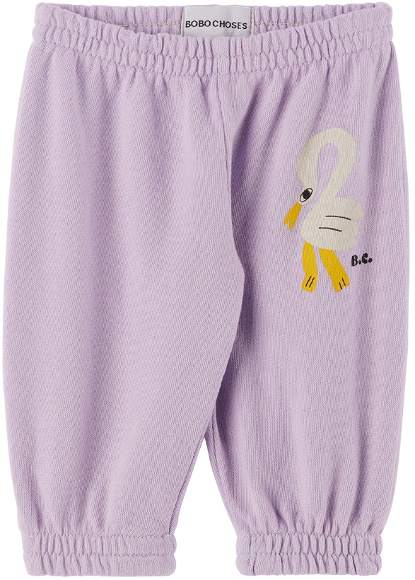 Photo: Bobo Choses Baby Purple Pelican Lounge Pants