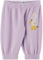 Bobo Choses Baby Purple Pelican Lounge Pants
