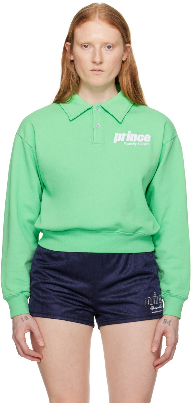 Sporty & Rich Green Prince Edition Polo