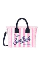 MC2 Saint Barth Terry Striped Colette Sponge Handbag