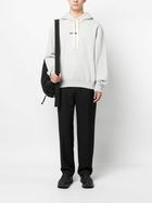 Jil Sander Logo-Print Cotton Hoodie