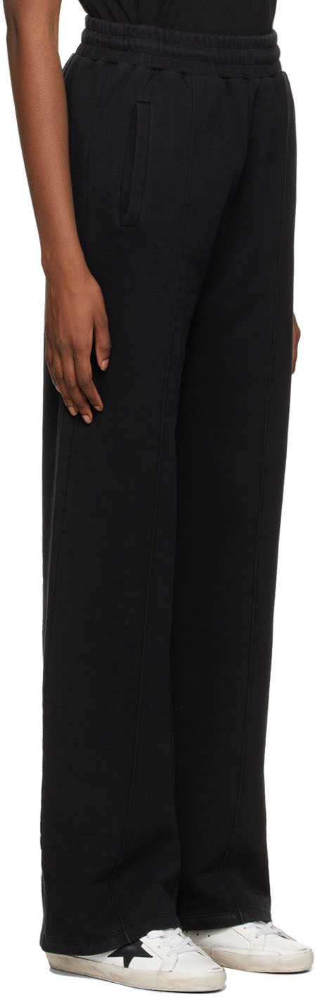 Golden Goose Black Dorotea Star Lounge Pants
