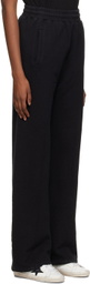 Golden Goose Black Dorotea Star Lounge Pants