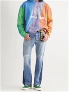 CAMP HIGH - Northern Lights Tie-Dyed Loopback Cotton-Jersey Hoodie - Multi