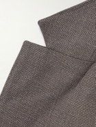 Sunspel - Textured Wool-Blend Suit Jacket - Brown