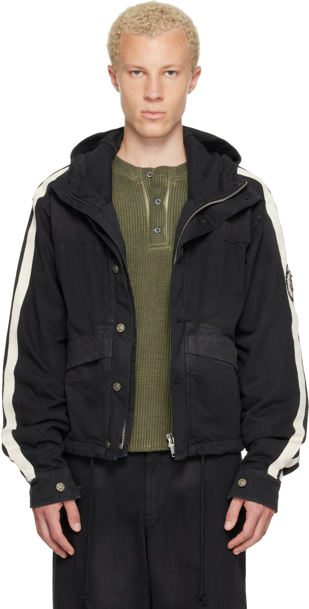 424 Black Racing Jacket