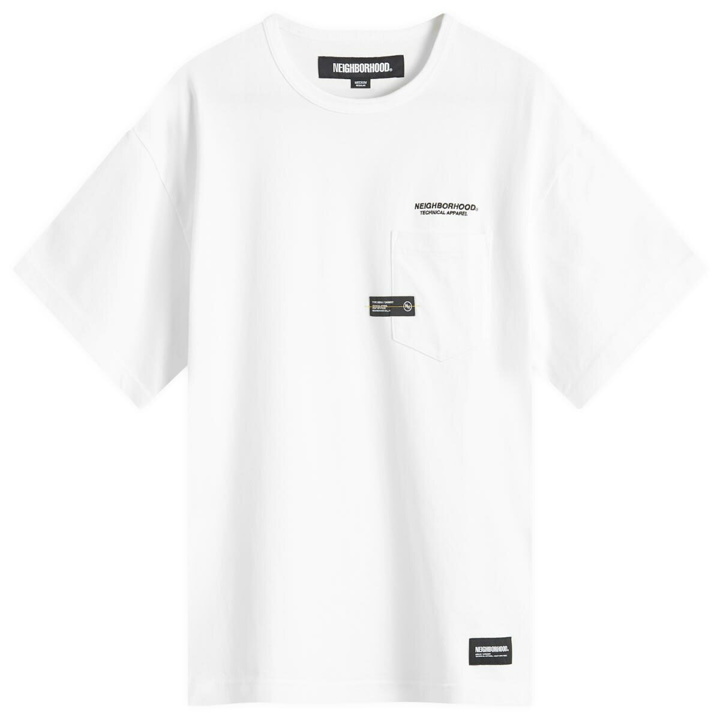 Photo: Neighborhood Men's Classic Pocket T-Shirt in White