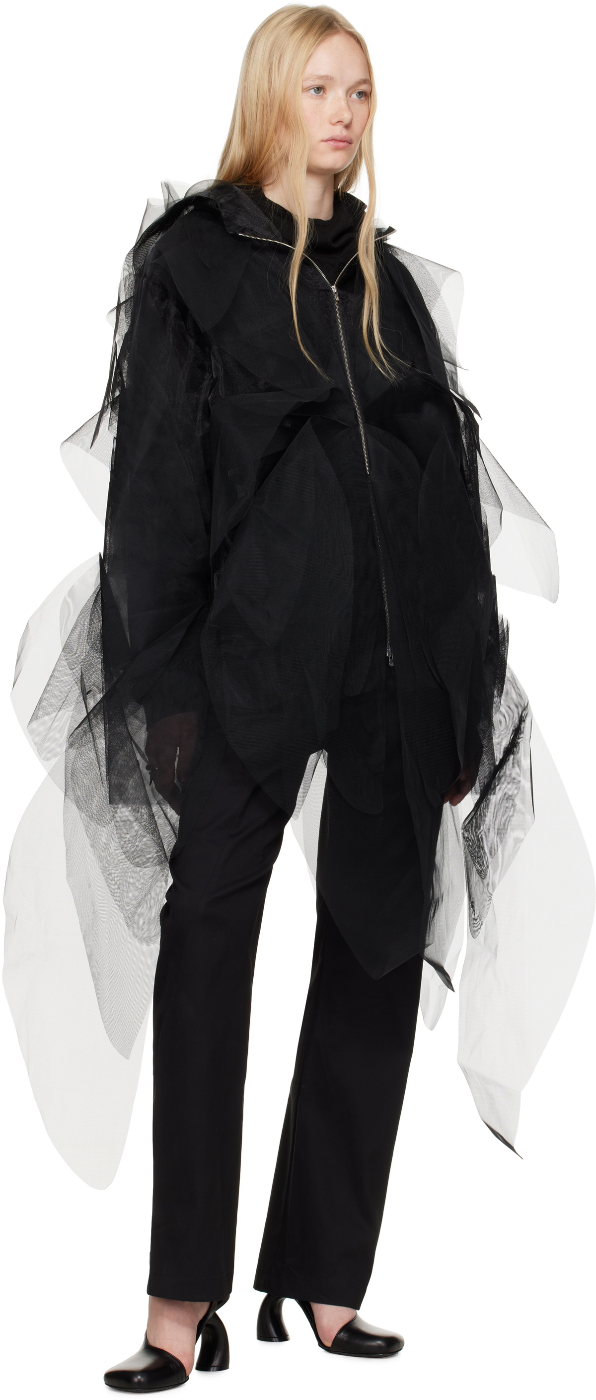 POST ARCHIVE FACTION (PAF) Black 8.0 Left Technical Jacket