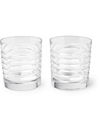 Ralph Lauren Home - Metropolis Set of Two Whisky Glasses - Neutrals