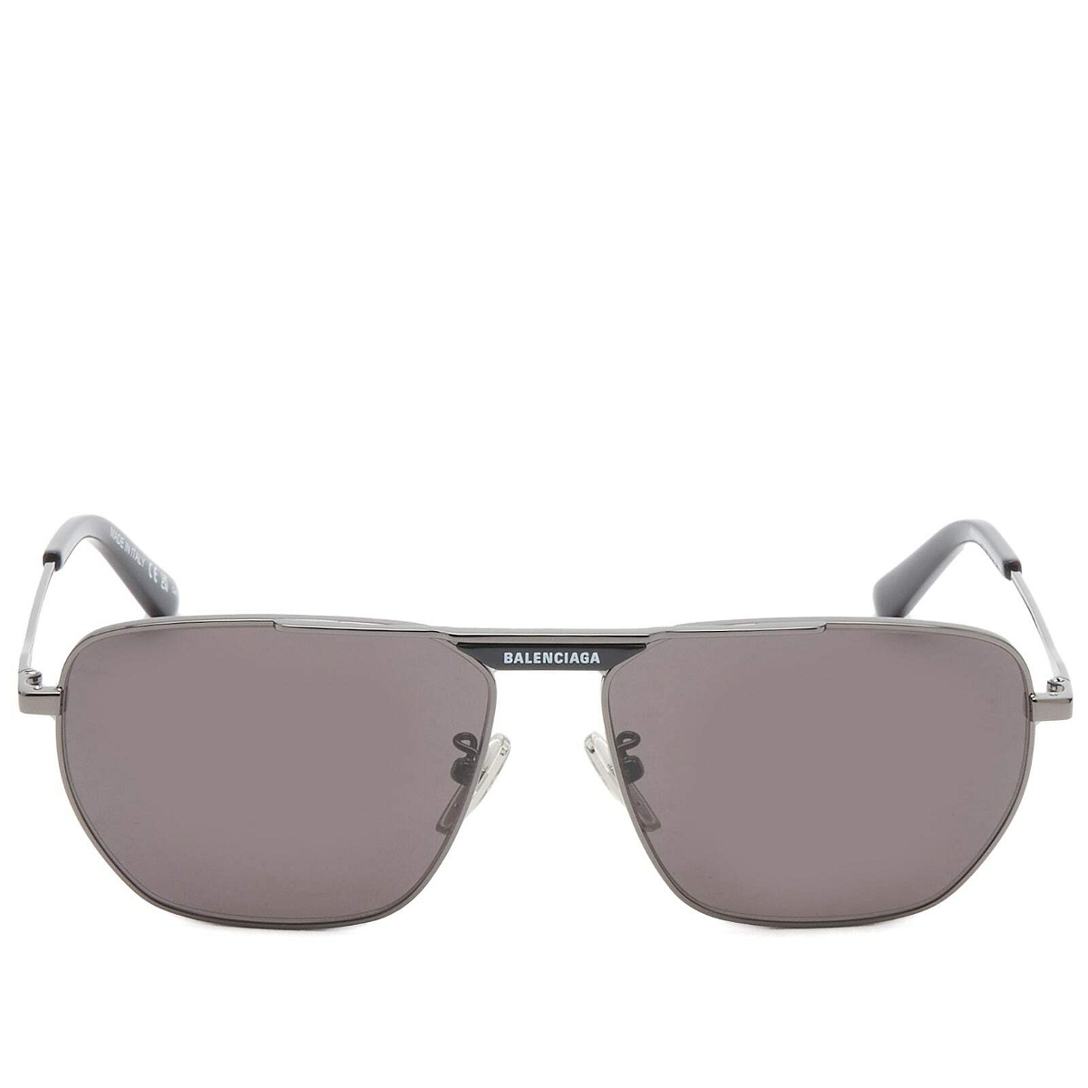 Photo: Balenciaga Men's Eyewear BB0298SA Sunglasses in Grey