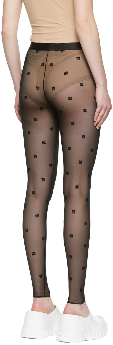 Givenchy Black 4G Leggings