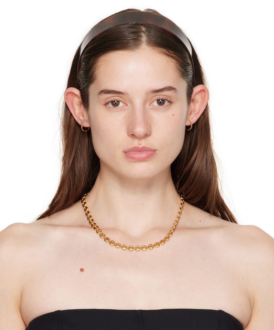Sophie Buhai Tortoiseshell Thin Bessette Headband Sophie Buhai