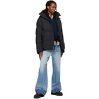 Canada Goose Black Crofton EnduraLuxe Puffer Down Jacket
