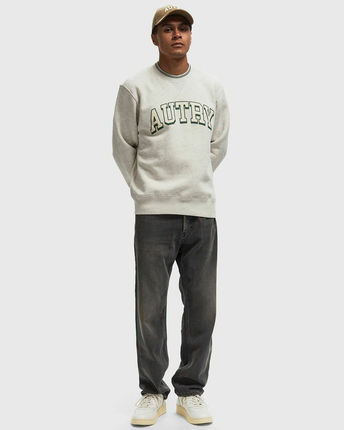 Autry Action Shoes Sweatshirt Main Man White Sweatshirts