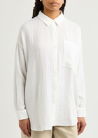 Eileen Fisher Cotton Shirt White