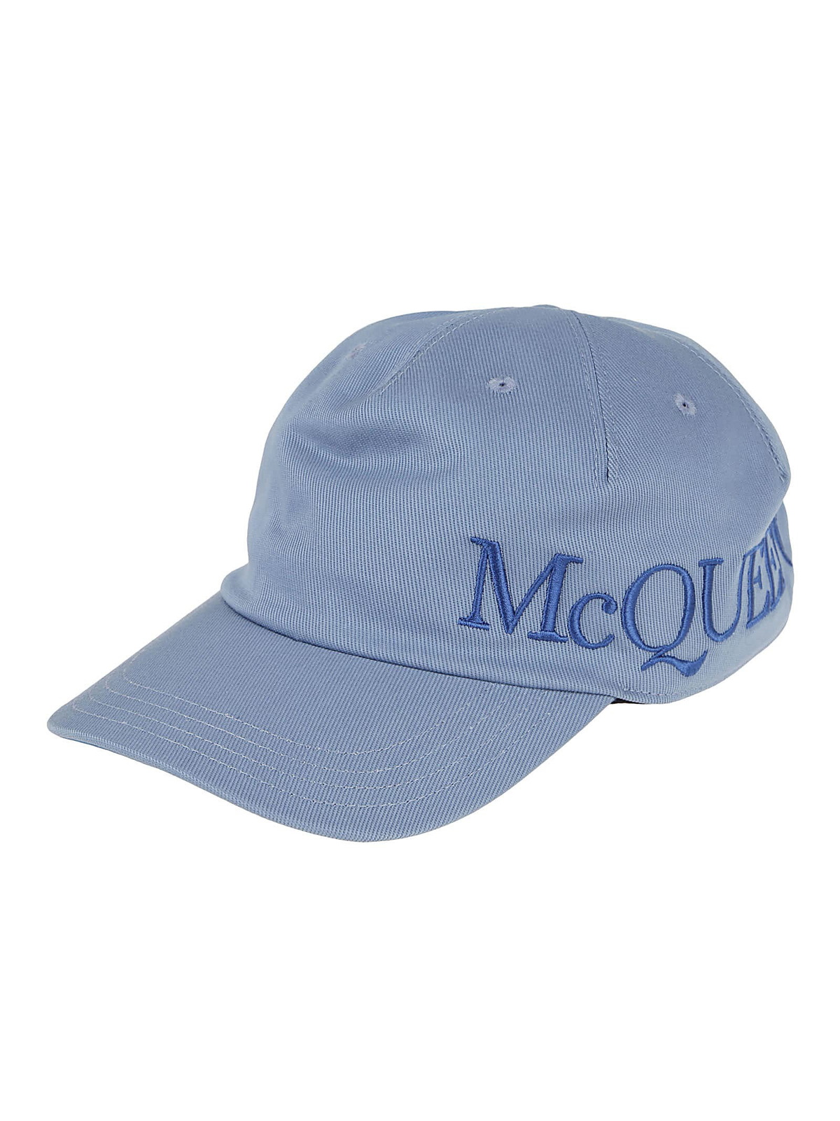 Alexander McQueen Men's Skull Jacquard Cap in Black